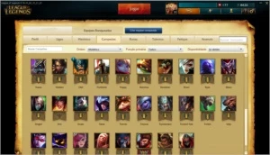 CONTA UNRANKED LV 30 / 5-1 NA MD10 / 58 CAMPEOES / 5 SKIN - League of Legends LOL
