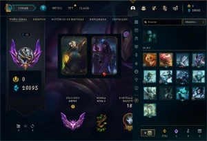 CONTA MESTRE NO PRECINHO - League of Legends LOL