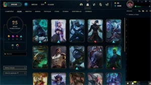 Conta Platina 2 mono jg ekko, no precinho chama - League of Legends LOL