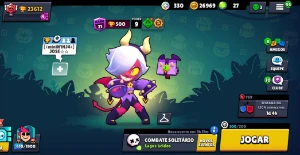 Conta de Brawl Stars com 23612 troféus com 56 brawlers