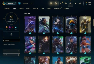 Conta Valorant (BETA) + LoL upadas, mais de R$750 gastos.