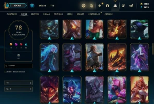 Conta Valorant (BETA) + LoL upadas, mais de R$750 gastos.