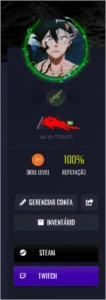Vendo conta GC level 19 com RANKED LEGENDS - Counter Strike CS