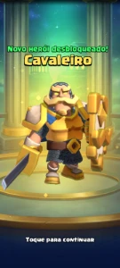 Conta Top Herói Cavaleiro + 7 Evoluções [3600 Gemas] - Clash Royale