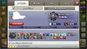 Cv9 semifull - Clash of Clans