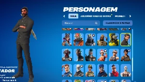 Conta Fortnite skins do passe 3 4 e 5, cap1e salve o mundo.