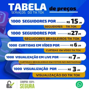 1000 Seguidores Instagram por apenas R$ 9,99 - Redes Sociais