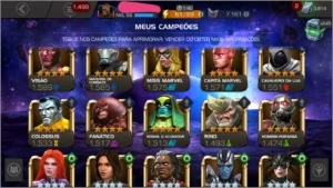 conta marvel torneio de campeoes - Google Play