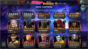 conta marvel torneio de campeoes - Google Play