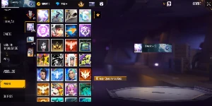 Conta Free fire, level 62, cartão troca Nick, 
