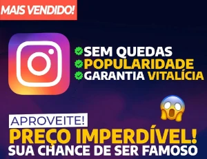 Seguidores para Instagram - promoção - Redes Sociais