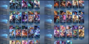 Conta Mobile Legend Zerada - Hero: 131 / Skin: 202 - Mobile Legends