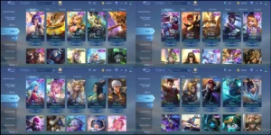 Conta Mobile Legend Zerada - Hero: 131 / Skin: 202 - Mobile Legends