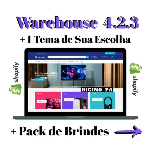 Tema Warehouse Varias Versões + Atualizações E Bônus