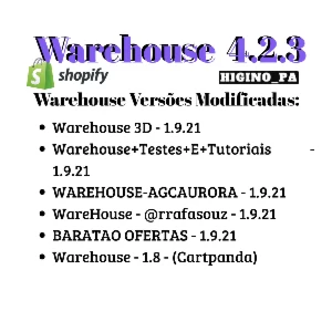 Tema Warehouse Varias Versões + Atualizações E Bônus - Outros