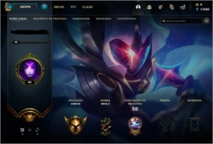CONTA GOLD BRABA !!! - League of Legends LOL