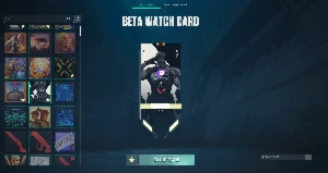 Conta Beta + Chaveiros / Títulos raros + Skins Passe 1: igni - Valorant