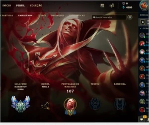 Conta Diamante 5 LoL Barato - League of Legends