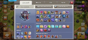 Cv15 Praticamente Full Th15 Barato C/ Skins - Clash of Clans