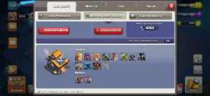 Cv15 Praticamente Full Th15 Barato C/ Skins - Clash of Clans