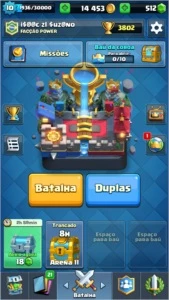 Conta do Clash royale