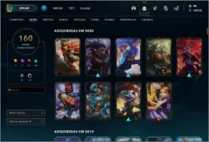 CONTA LEAGUE OF LEGENDS LOL