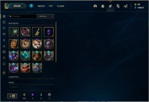 CONTA LEAGUE OF LEGENDS LOL