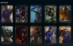 Conta League of Legends Full Acesso - 124 Champs e 53 Skins LOL