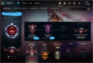 Conta Grão Mestre / Mestre - League of Legends LOL