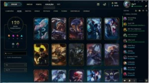 conta LOL nível 100+ / 120+ skins /G3 - League of Legends