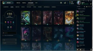 conta LOL nível 100+ / 120+ skins /G3 - League of Legends