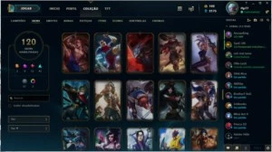 conta LOL nível 100+ / 120+ skins /G3 - League of Legends
