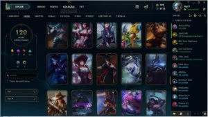 conta LOL nível 100+ / 120+ skins /G3 - League of Legends