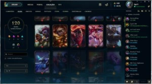 conta LOL nível 100+ / 120+ skins /G3 - League of Legends