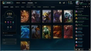 conta LOL nível 100+ / 120+ skins /G3 - League of Legends