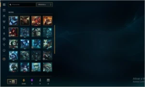platina 4 smurf com skins e gemas - League of Legends LOL