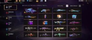 Conta de free fire nível 81