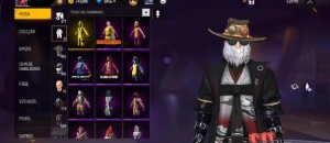 Conta de free fire nível 81