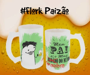 Arte Para Caneca de Shopp - Dia dos Pais Flork - Digital Services