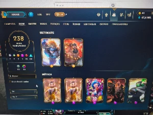 Conta De Lol Mono Darius, Com Quase Todas As Skins - League of Legends