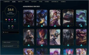 Conta no LOL - League of Legends