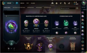 Conta no LOL - League of Legends