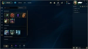 Smurf Platina 4 MMR BOM 40 Champions 11 skins - League of Legends LOL