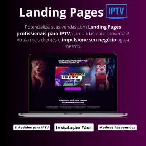 Landing Pages Iptv - Alta Conversão