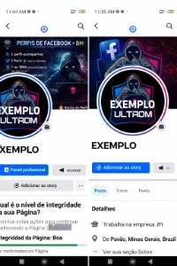 Perfil Facebook Novos E Antigos +Paginas/Perfil - Social Media