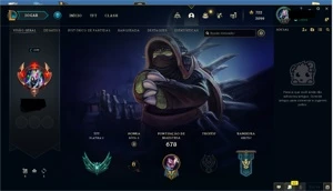 Conta unranked todos os champs 329 skins - League of Legends LOL