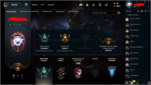 Conta LOL (Platina 1) de 2013/ 1 Skin Ultimate Lux Elemental - League of Legends