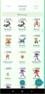 Conta Pokemon Go  (MUITO BOA) - Pokémon