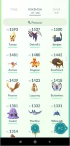Conta Pokemon Go  (MUITO BOA) - Pokémon