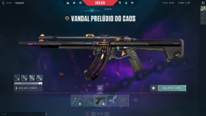 Conta Valorant Skins D2 Adaga Underflame, Vandal, Phantom
